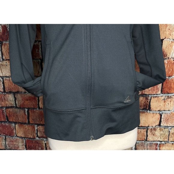 Atlanta United MLS Adidas Climalite Women’s Gray Zip Track Jacket Medium 12-14 - Picture 5 of 7